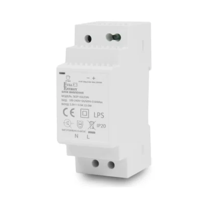Блок живлення Full Energy BGP-53UDIN 5 В / 3 А для кріплення на DIN рейку