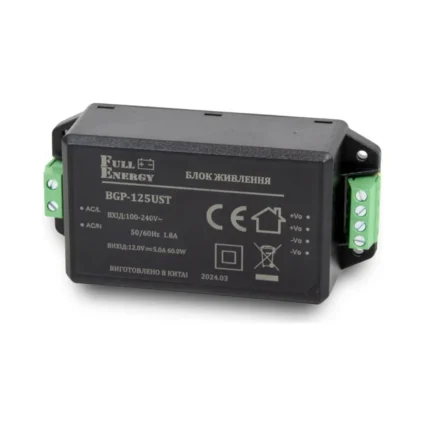 Блок живлення Full Energy BGP-125UST 12 В / 5 А