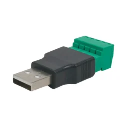 Роз'єм USB під затискач (male)