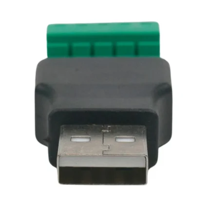 Роз'єм USB під затискач (male)