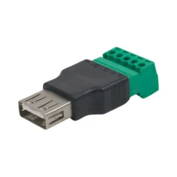 Роз'єм USB під затискач (female)
