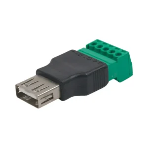 Роз'єм USB під затискач (female)