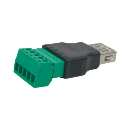 Роз'єм USB під затискач (female)