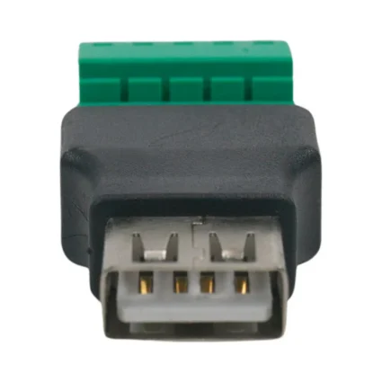 Роз'єм USB під затискач (female)