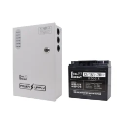 Комплект блок безперебійного живлення Full Energy BBG-1210/8 + акумулятор 12В 18А·год Full Energy FEP-1218
