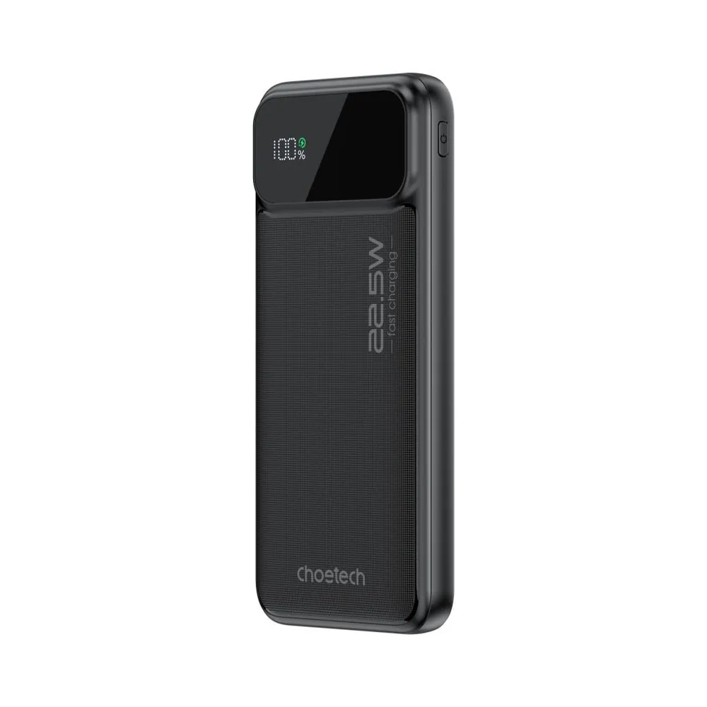 000021629_1_8 Повербанк 10000mAh Choetech B728 Black 22.5W QC3.0 PD3.0