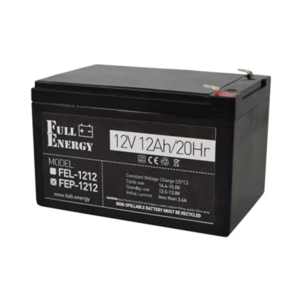 Акумулятор 12В 12 А·год для ДБЖ Full Energy FEP-1212