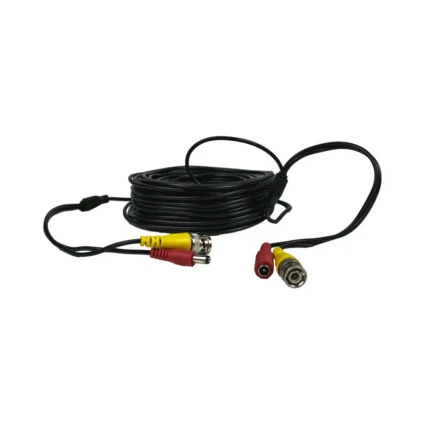 Кабель BNC-рower cable D 18 м (BNC+DC/BNC+DC) для передавання відеосигналу та живлення