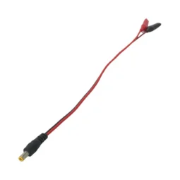 Кабель перехідник DC (male) - Alligator Clip "крокодил"