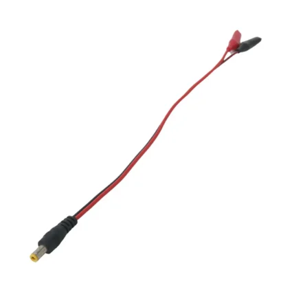 Кабель перехідник DC (male) - Alligator Clip "крокодил"