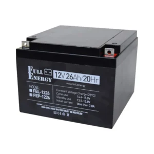Акумулятор 12В 26 А·год для ДБЖ Full Energy FEP-1226