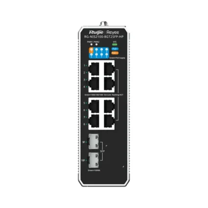 Ruijie Reyee RG-NIS2100-8GT2SFP-HP PoE++ Комутатор 8 портів керований