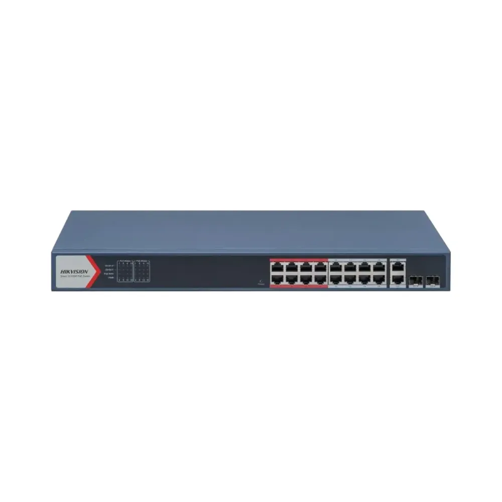 Hikvision DS-3E1326P-EI(B) POE Комутатор 24 порти керований Hikvision 99-00021719 Hikvision DS-3E1326P-EI(B) POE Комутатор 24 порти керований