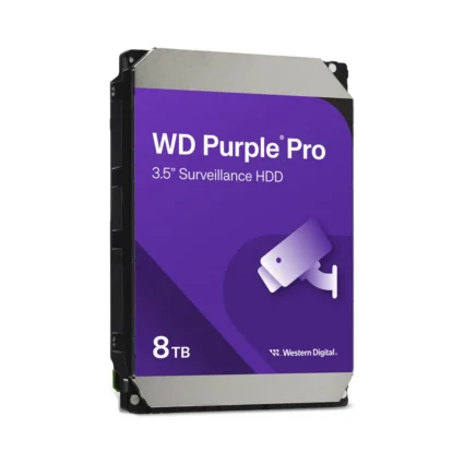 Жорсткий диск 8TB Western Digital WD Purple Pro WD8002PURP для відеоспостереження з AI