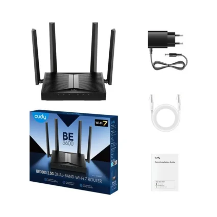 WiFi 7 маршрутизатор Cudy WR3600H 2.5G дводіапазонний