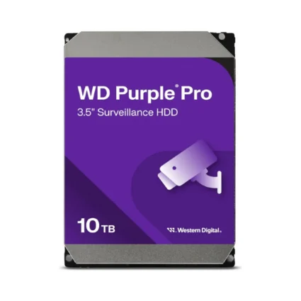 Жорсткий диск 10TB Western Digital WD Purple Pro WD102PURP для відеоспостереження з AI