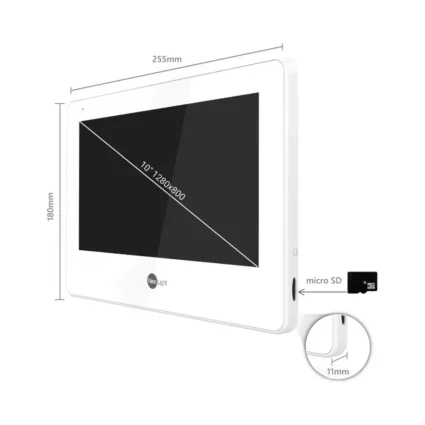 MEZZO Hybrid Black Відеодомофон NeoLight