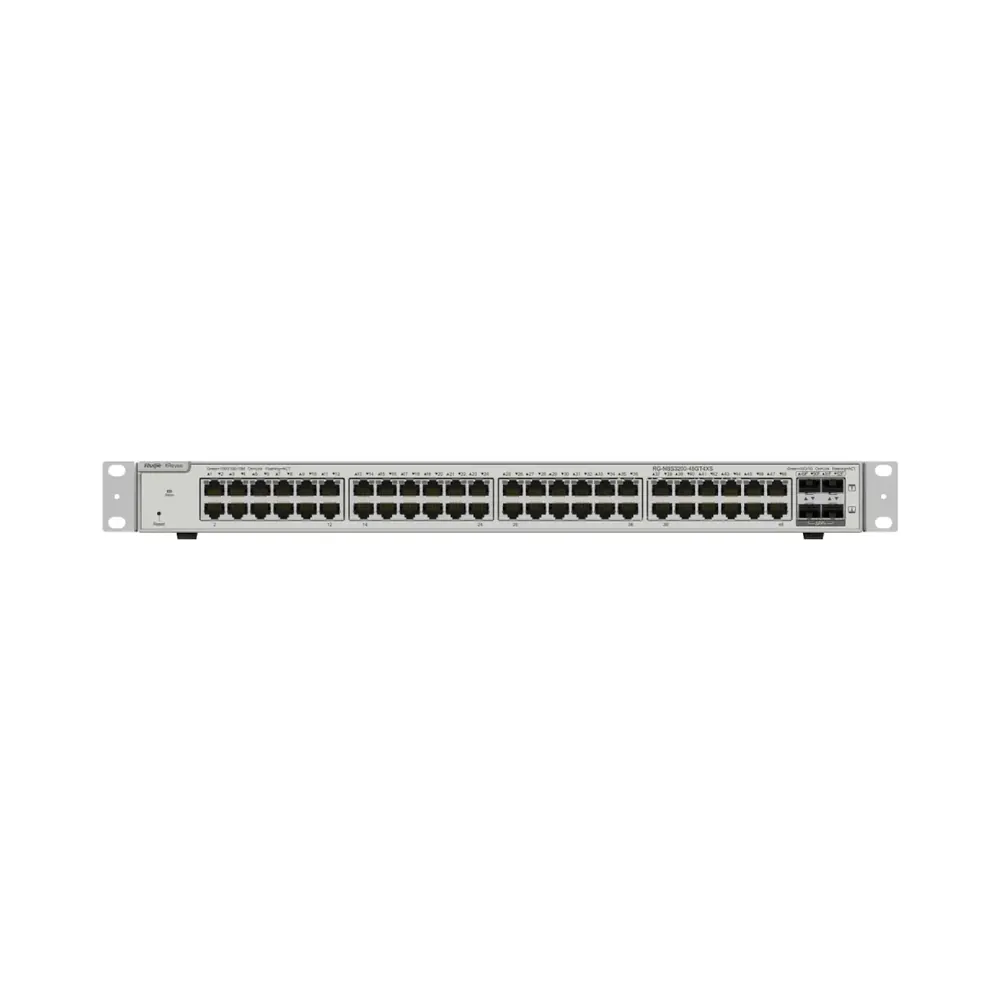 Ruijie Reyee RG-NBS3200-48GT4XS L2 Комутатор 48 портів керований Ruijie 99-00012835 Ruijie Reyee RG-NBS3200-48GT4XS L2 Комутатор 48 портів керований