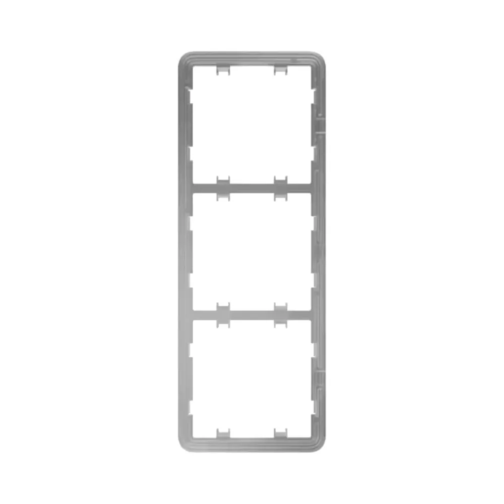 Ajax Frame (3 seats) vertical для трех выключателей Рамка Ajax 99-00022998 Ajax Frame (3 seats) vertical для трех выключателей Рамка