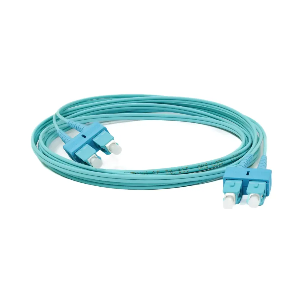Патчкорд SC/UPC-SC/UPC MM (OM3) 10м Duplex Slim Патчкорд SC/UPC-SC/UPC MM (OM3) 10м Duplex Slim