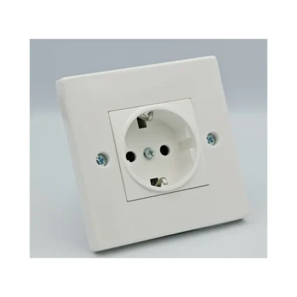 Рамка Everon 86x86 для установки модуля 45х45, RAL 9010 біла, Corning