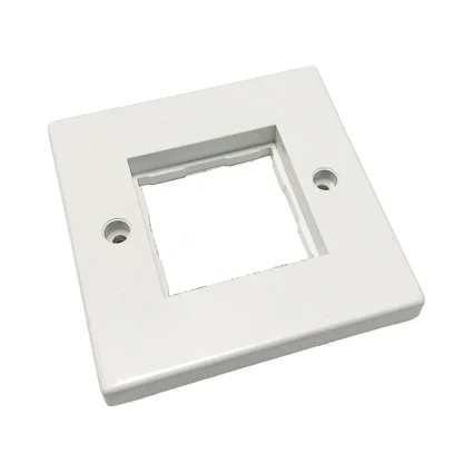 Рамка Everon 86x86 для установки модуля 45х45, RAL 9010 біла, Corning