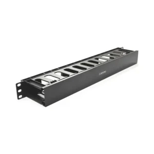 Організатор патчкордів з кришкою 19"
