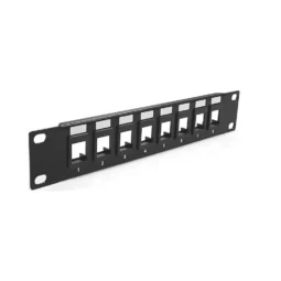 Патч-панель 10" для 8 KeyStone адаптерів