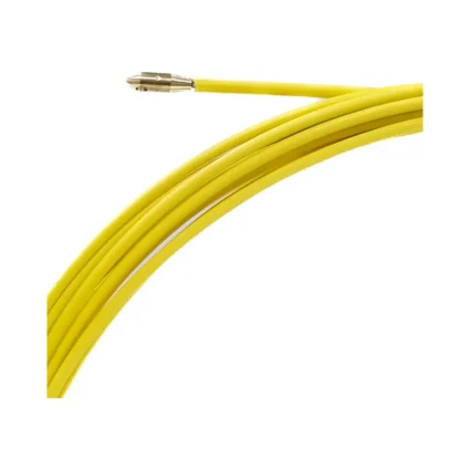 Протяжка для кабелю склопруток D3.8mm 30м жорсткий накінечник
