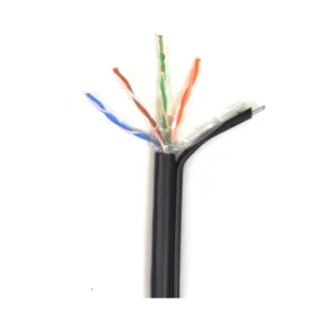UTP 4*2*0.5-CU PE MP кат.5е (UTP мідь, зовнішній, з несучим дротом) бухта 305м