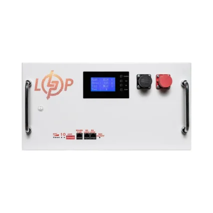 Акумулятор LP LiFePO4 51,2V - 315 Ah (16128Wh) (BMS SP 200A/100А) RM RS485/CAN LCD WH