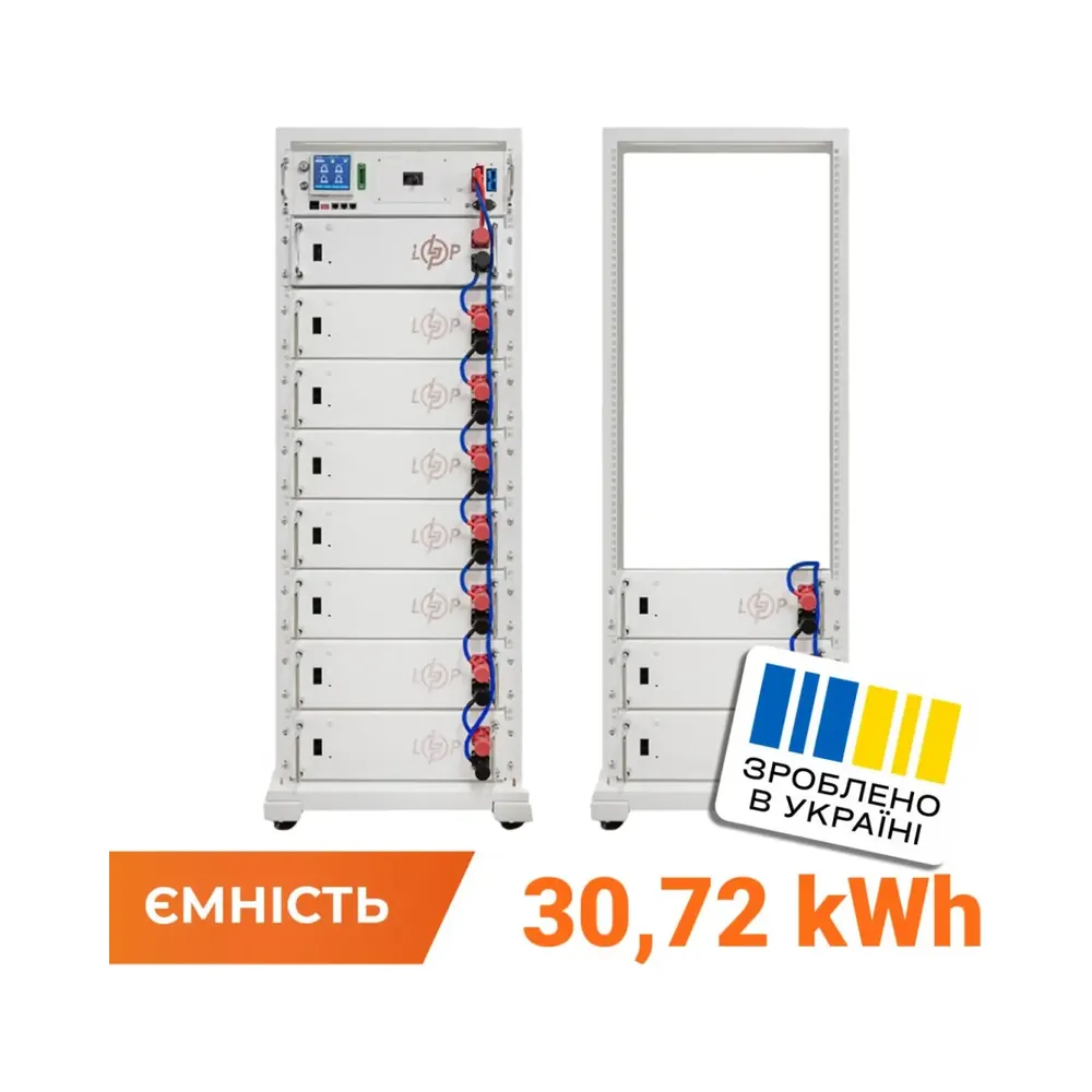 d7f8cd962575ea4d012c702103ea4 Акумулятор LP LiFePO4 Battery HVM 614,4V 50Ah (30720 Wh) BMS 160А P AB Lrack white