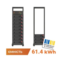 Акумулятор LP LiFePO4 Battery HVM 614,4V 100Ah (61440 Wh) BMS 160А P AB Lrack black