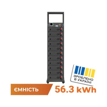 Акумулятор LP LiFePO4 Battery HVM 563,2V 100Ah (56320 Wh) BMS 125А AB Lrack black