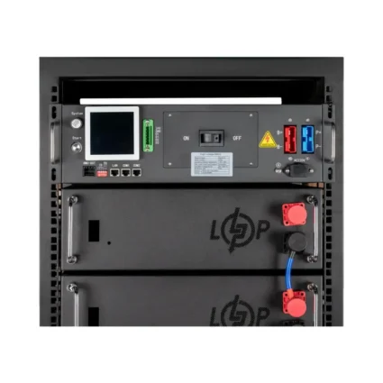 Акумулятор LP LiFePO4 Battery HVM 512V 100Ah (51200 Wh) BMS 125А AB Lrack black