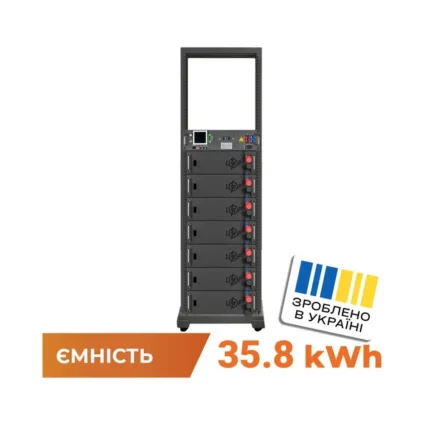 Акумулятор LP LiFePO4 Battery HVM 358,4V 100Ah (35840 Wh) BMS 125А AB Lrack black