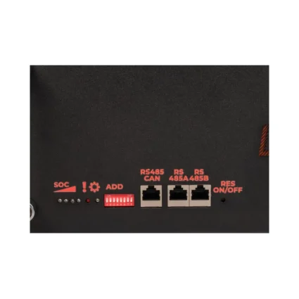 Акумулятор LP LiFePO4 51,2V - 100 Ah (5120Wh) (BMS SP 100A/50А) RM RS485/CAN LCD BL