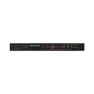 Комутатор мережевий POE GV-020-AI-16G+4G+4SFP