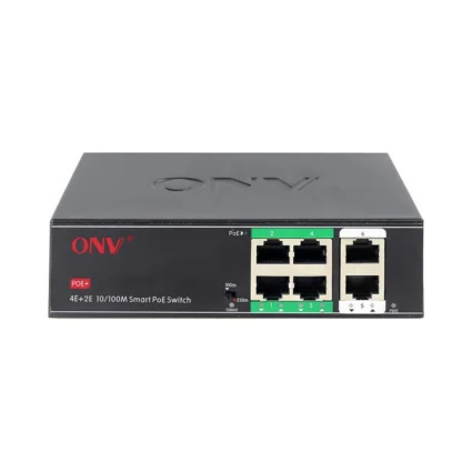 PoE-комутатор некерований 6-портовий ONV-H1064PSD з 4 портами PoE