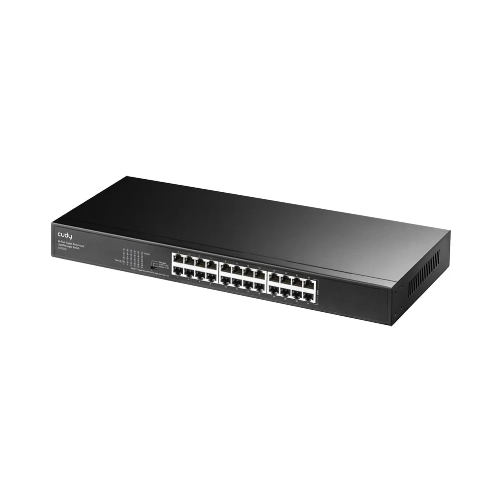 000022971_1_10 Комутатор 24-портовий Cudy GS1024E гігабітний з функціями керування