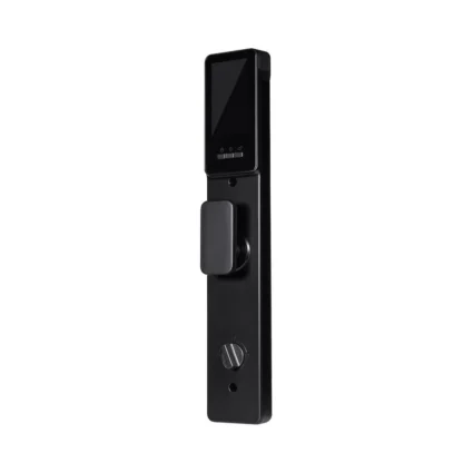 Замок біометричний автономний Trinix TRL-8803BTV Black L/R з Bluetooth та Wi-Fi, розпізнаванням облич, долоней, зчитувачем відбитків пальців і карт Mifare