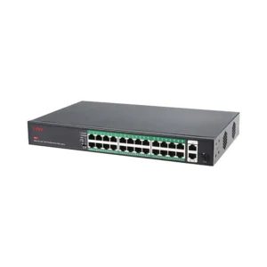 PoE-комутатор некерований 27-портовий ONV ONV-H1024PFD з 24 портами PoE