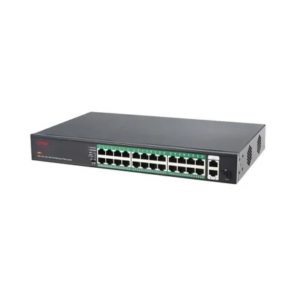 PoE-комутатор некерований 27-портовий ONV ONV-H1024PFD з 24 портами PoE