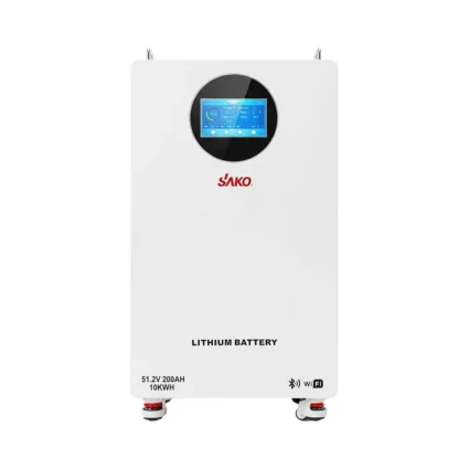 Акумуляторна батарея літій-залізо-фосфатна LiFePO4 200А*год 51.2В 10240Вт*год Sako Li-Sun series SK-51.2V200Ah настінний / підлоговий монтаж