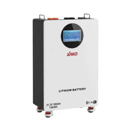 Акумуляторна батарея літій-залізо-фосфатна LiFePO4 300А*год 51.2В 15360Вт*год Sako Li-Sun series SK-51.2V300Ah настінний / підлоговий монтаж
