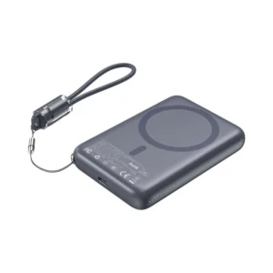 Повербанк 10000mAh Choetech B862 Grey 22.5W QC3.0 PD3.0 бездротова магнітна зарядка MagSafe