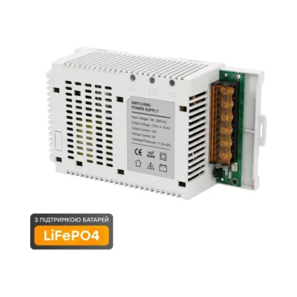 Плата ДБЖ Trinix PSU-1210LED(BOARD) LiFePO4 з кріпленням на DIN-рейку