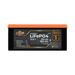 Акумулятор LP LiFePO4 12,8V - 304 Ah (3891Wh) (BMS 200A/150А) пластик Smart BT