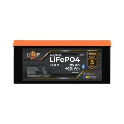 Акумулятор LP LiFePO4 12,8V - 315 Ah (4032Wh) (BMS 200A/100А) пластик Smart BT