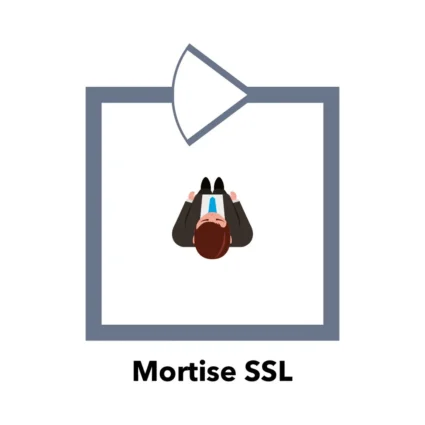 Ригельний замок ATIS Lock Mortise SS-L врізний для системи контролю доступу